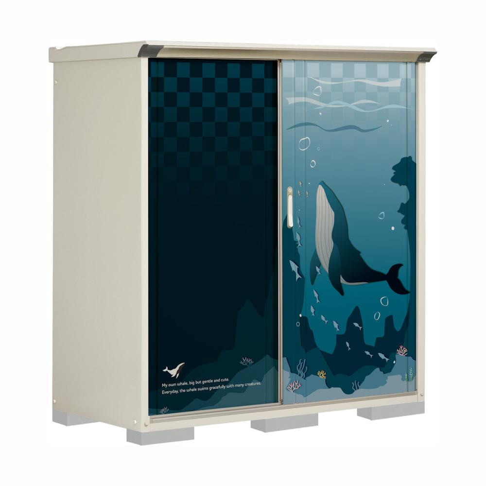 タクボペインタ　Ｐ－１５７ＢＦＣ８　全面棚タイプ　クジラスイム色　約間口１５１．６×奥行８３．５ｃｍ
