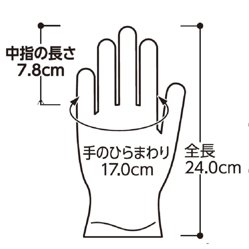 Ｋ＋ＷＯＲＫＳ　ワーキンググローブ　ニトリル薄手　ブルー　１００枚　極薄・粉なし　Ｓ