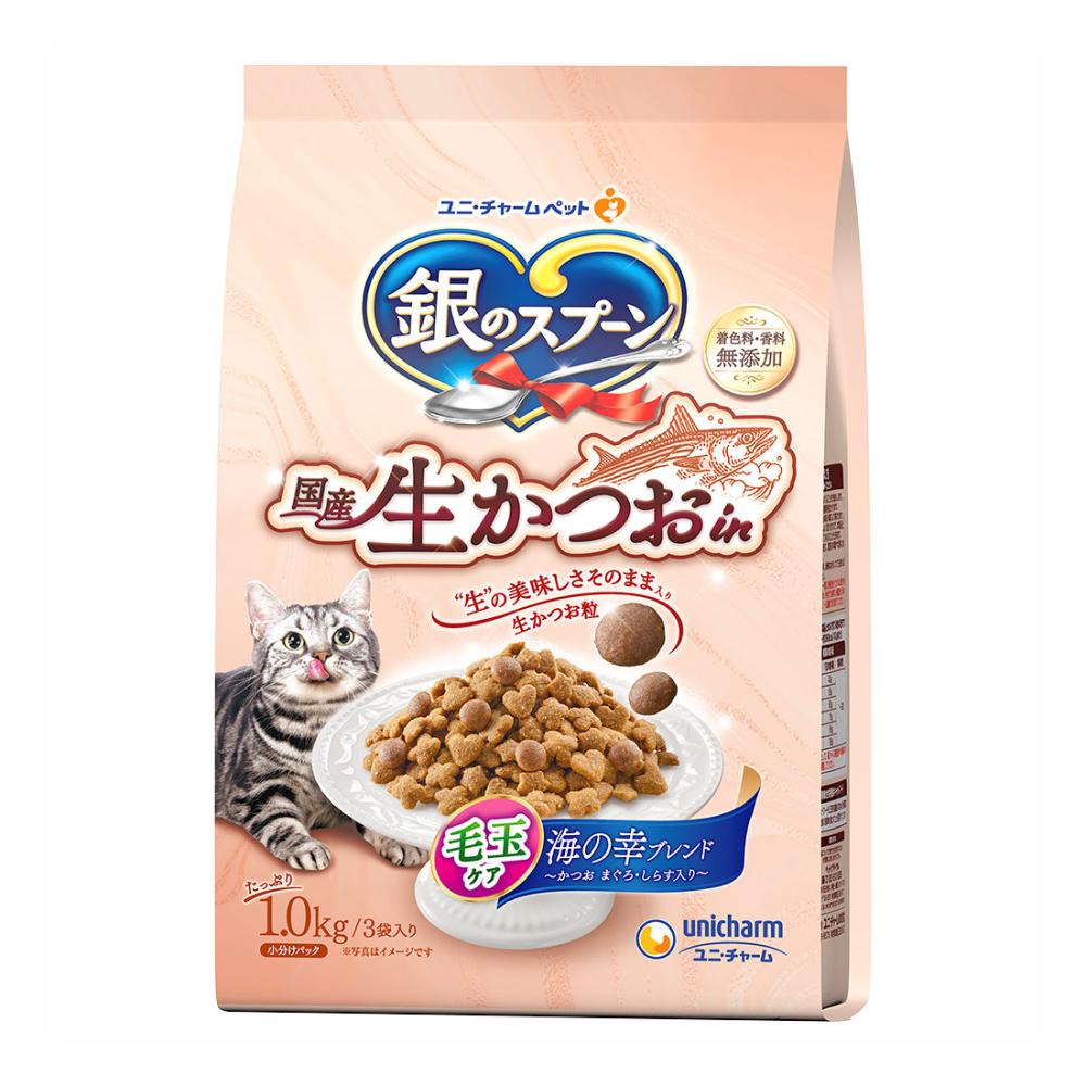 銀のスプーン国産生かつおｉｎ毛玉ケア１ｋｇ