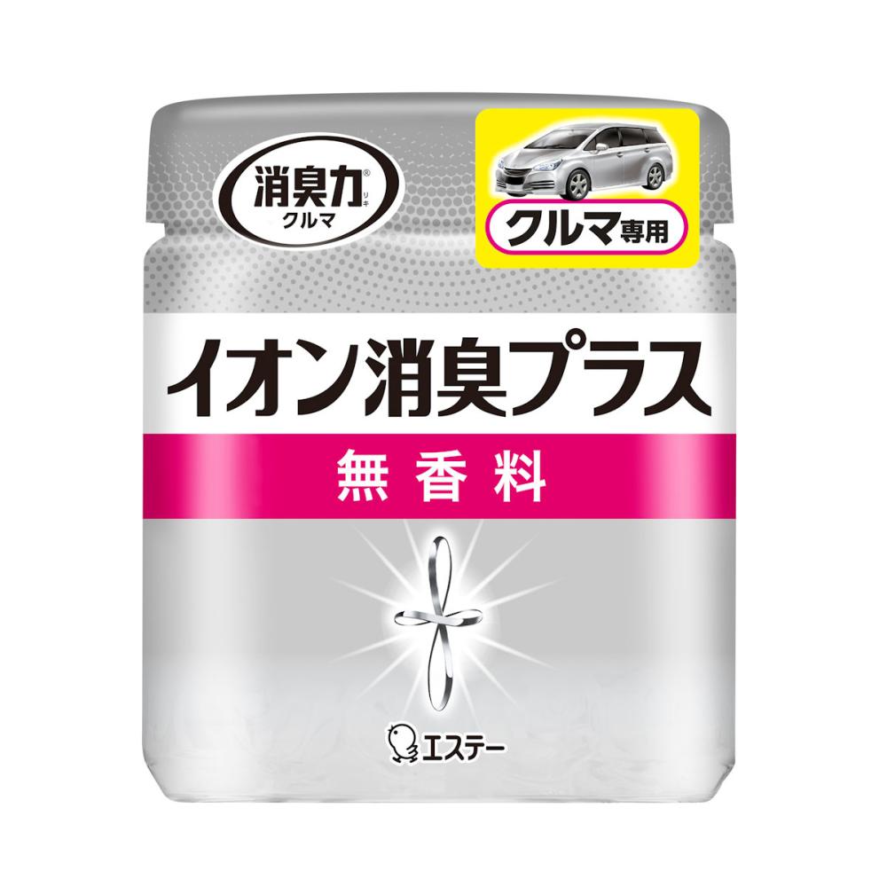 エステー　消臭力　クルマ用　クリアビーズ　イオン消臭プラス　無香　本体　１２９９１