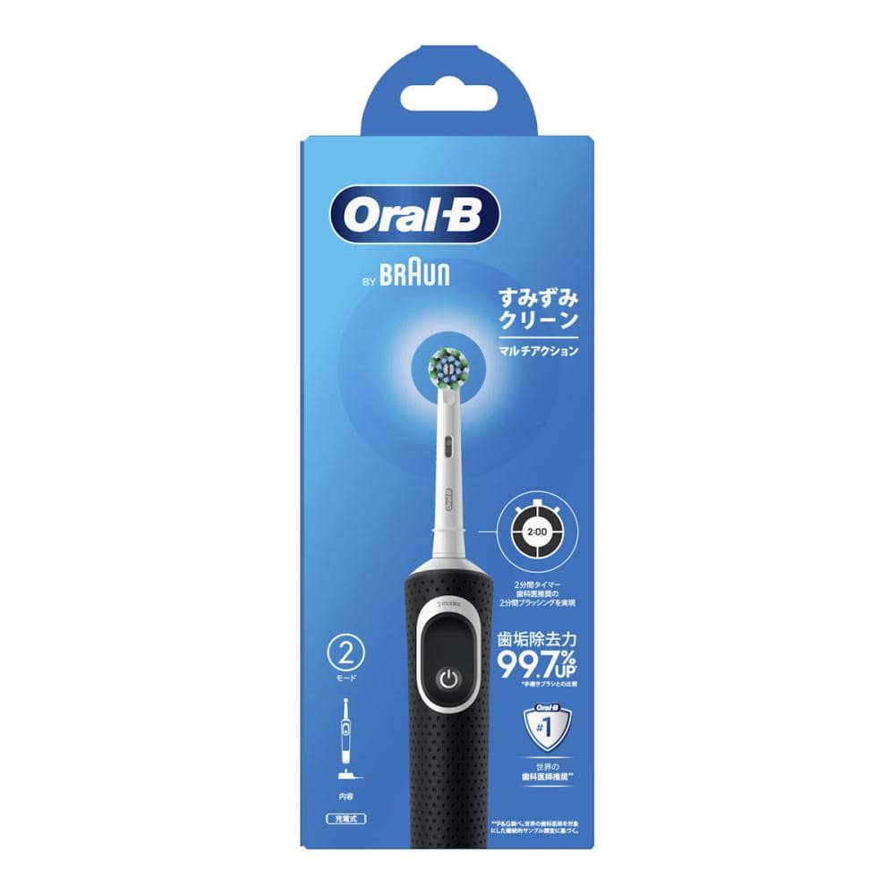 P&G ブラウン オーラルB D100 すみずみクリーン やわらか の