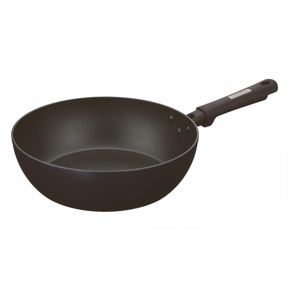 サーモス　プラズマ超硬質コート　ＩＨ対応炒め鍋　２８ｃｍ　ミッドナイトブルー　ＫＦＣ－０２８Ｄ