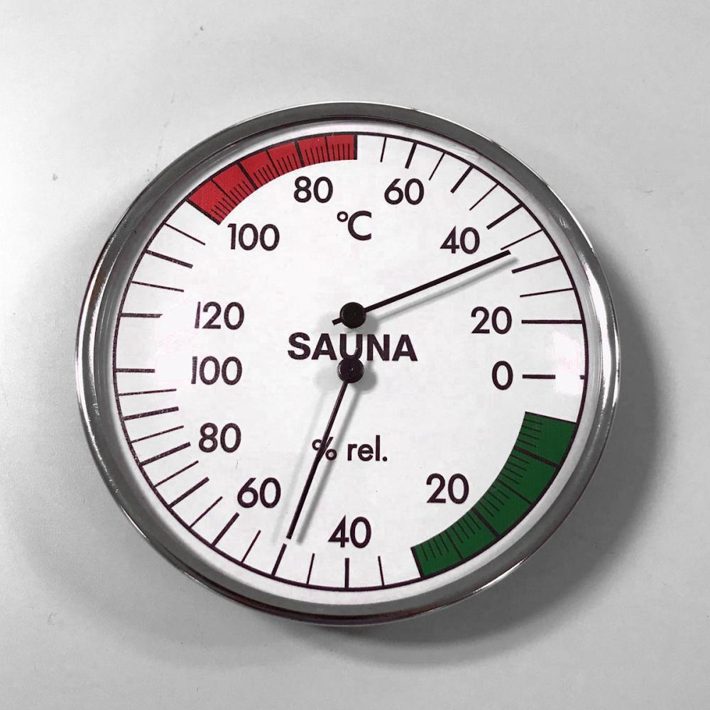 ホンマ　サウナ温度湿度計　スチール　ＡＰ－０５７ＢＷ