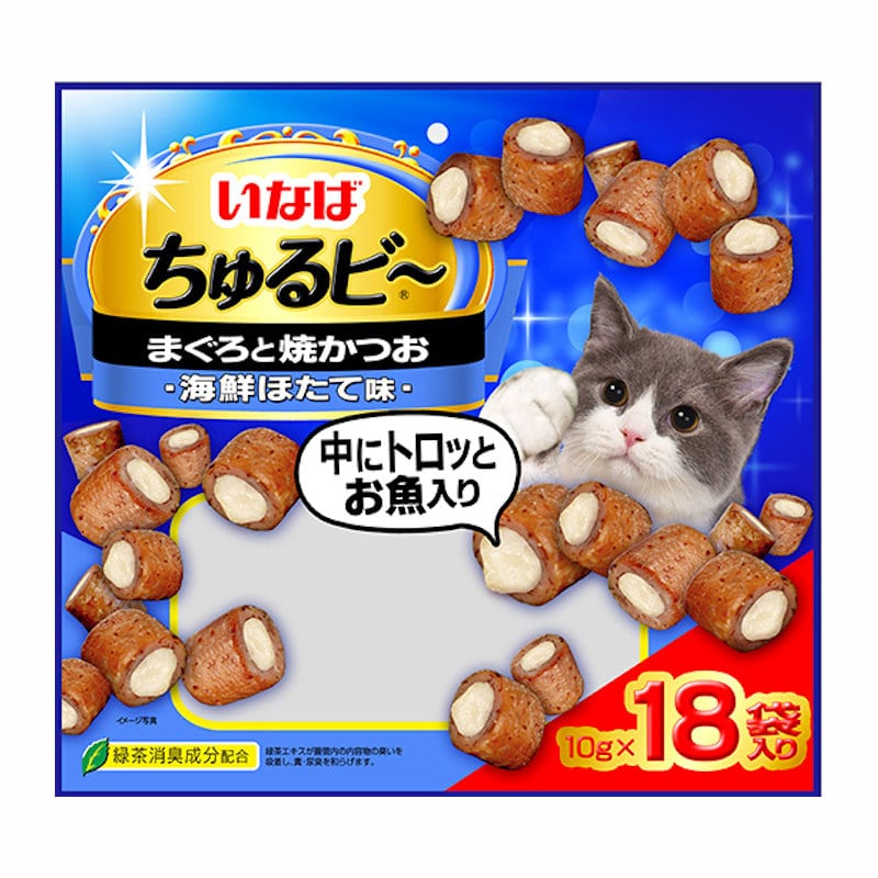 ちゅるビーまぐろと焼かつお１０ｇ×１８袋