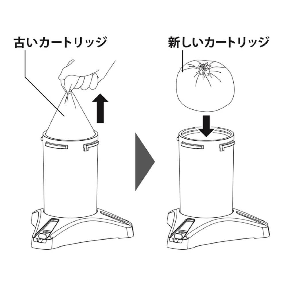 グリーンライフ　純水器交換用カートリッジ　２個セット　ＪＵＣ－０２