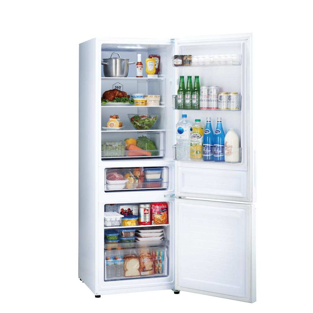 ハイアール　２ドア冷蔵庫　３２６Ｌ　ホワイト　ＪＲ－ＮＦ３２６Ｂ（Ｗ）