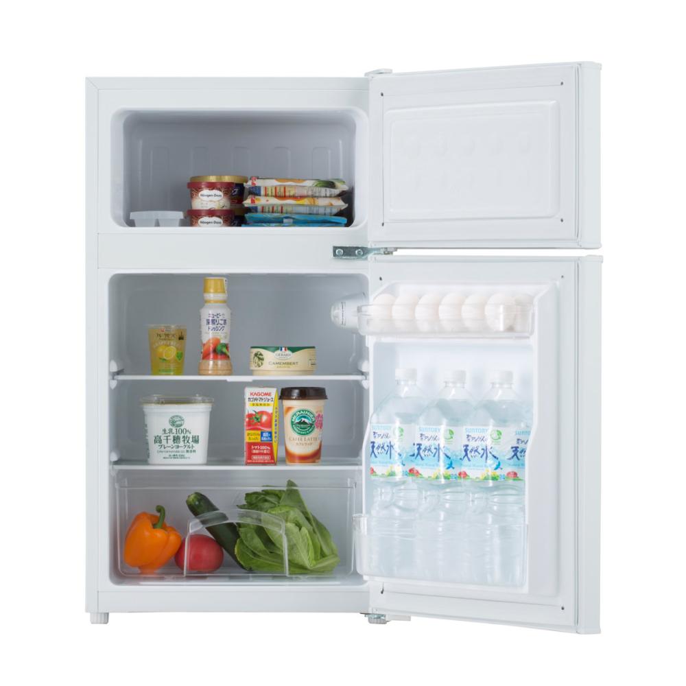 ハイアール　２ドア冷蔵庫　８５Ｌ　ホワイト　ＪＲ－Ｎ８５Ｅ（Ｗ）