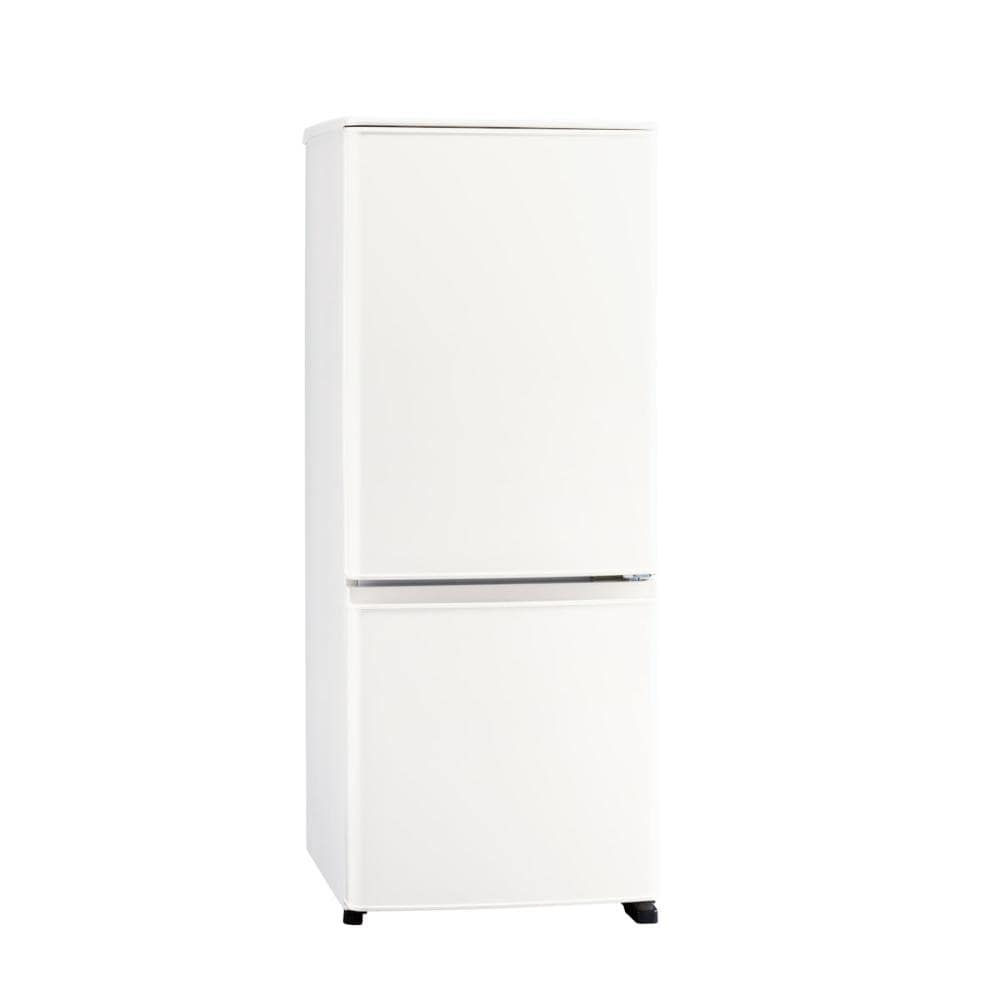 三菱電機　２ドア冷蔵庫　１４６Ｌ　マットホワイト　ＭＲ－Ｐ１５Ｈ－Ｗ