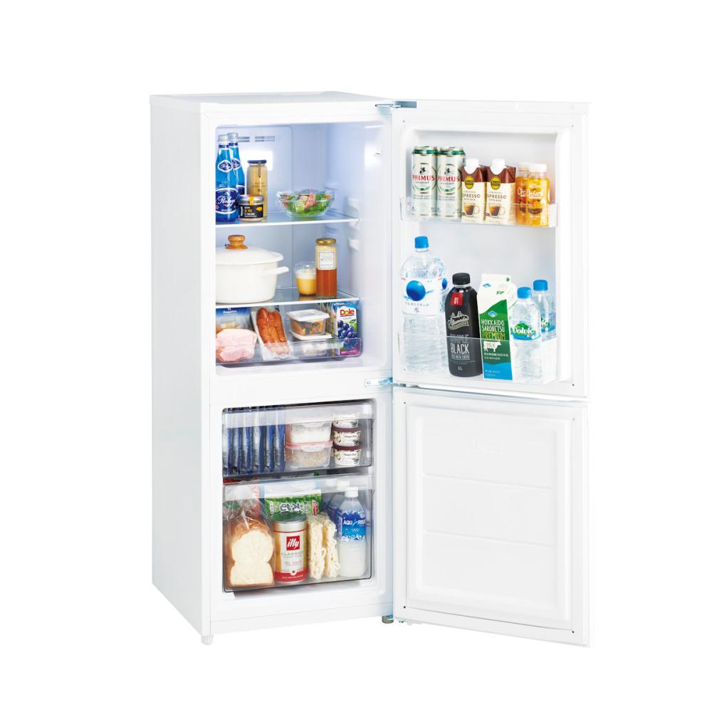 ハイアール　２ドア冷蔵庫　１４０Ｌ　ホワイト　ＪＲ－ＮＦ１４０Ｎ（Ｗ）