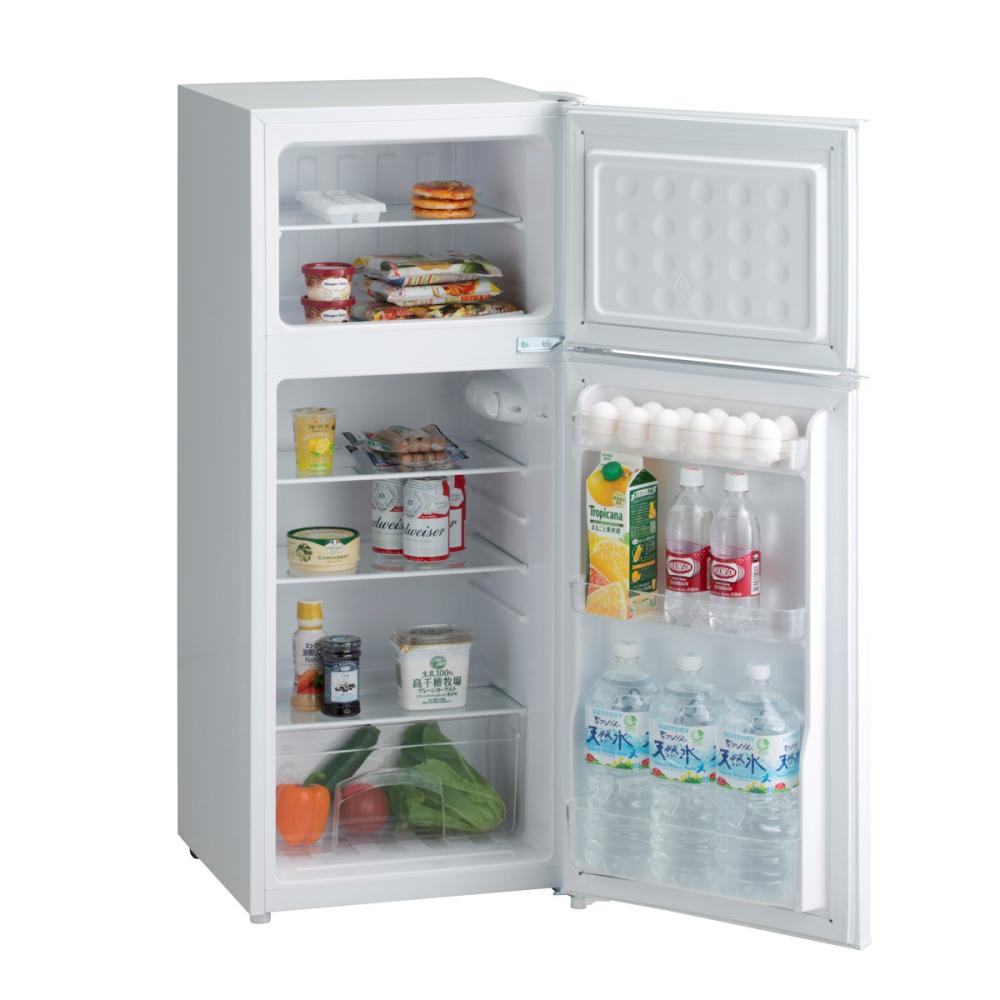 ハイアール　２ドア冷蔵庫　１３０Ｌ　ホワイト　ＪＲ－Ｎ１３０Ｃ（Ｗ）