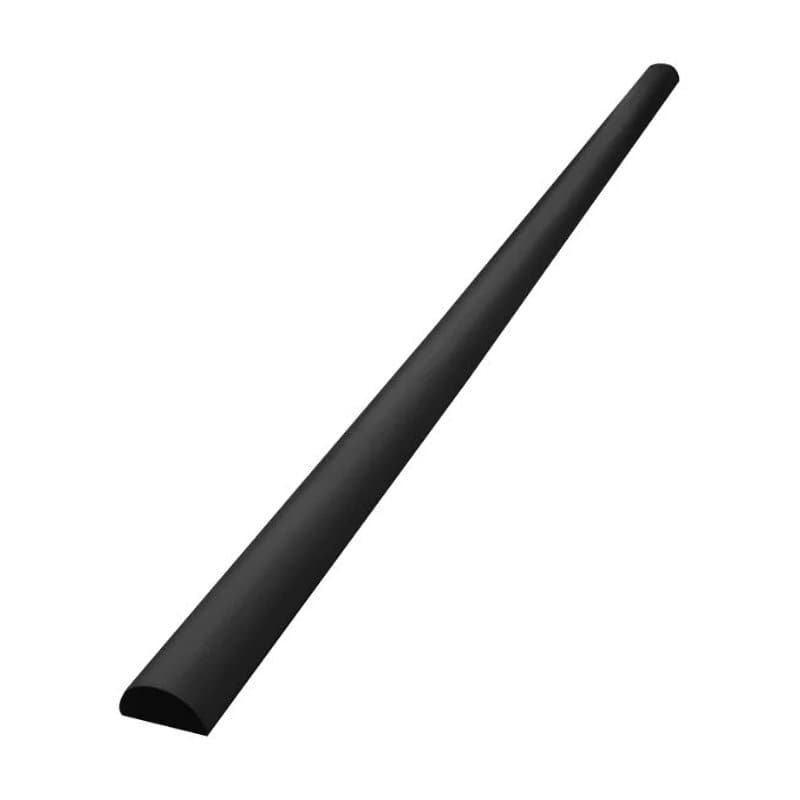カーボーイ　安心クッション　半月型　９０ｃｍ　細　ブラック
