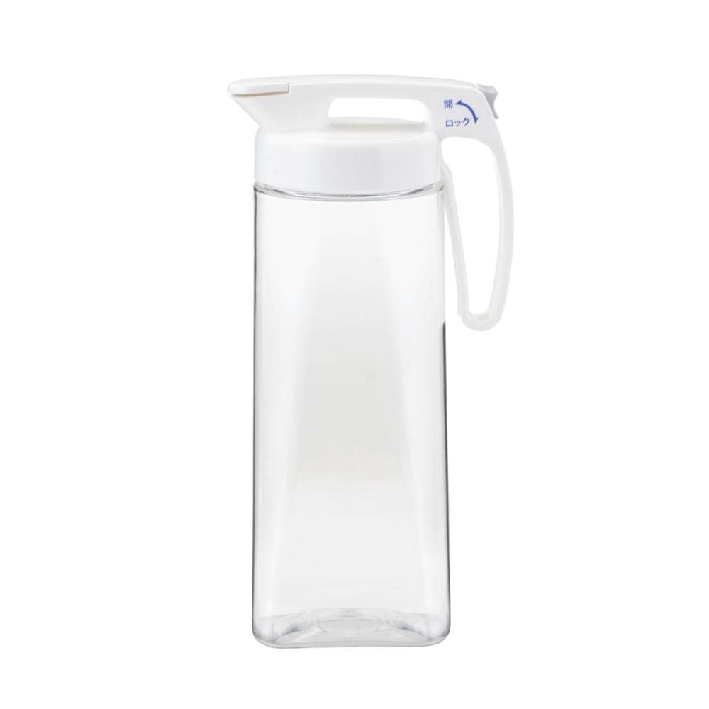 アテーナライフ　そそぎやすく洗いやすい冷水筒　２．１Ｌ　ホワイト