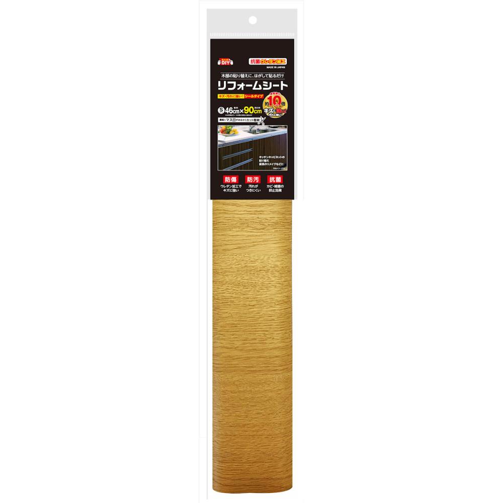 リンテックコマース　リフォームシート　ライトオーク　４６ｃｍ×０．９ｍ　ＨＲＳＬ４６Ｓ