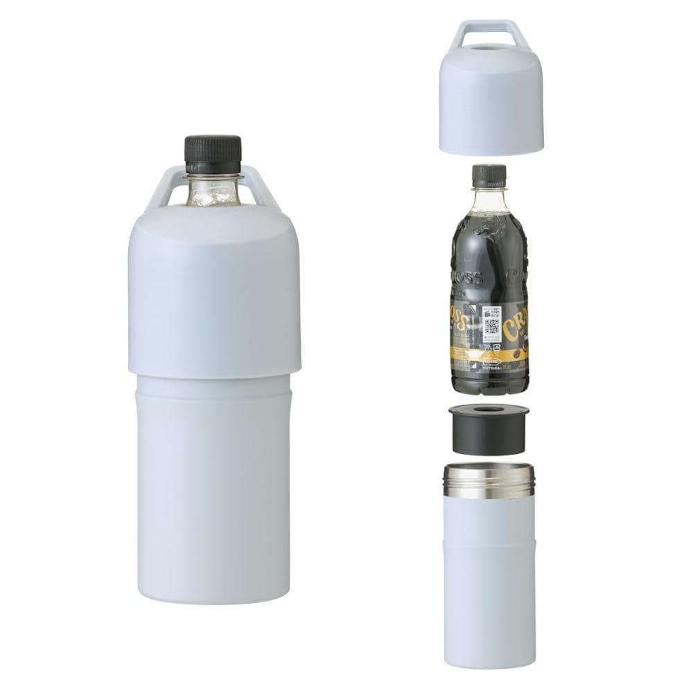 アテーナライフ キズ付きにくいペットボトル保冷ホルダー 大容量対応５００～７００ｍＬ ライトブルー の通販 ホームセンター コメリドットコム