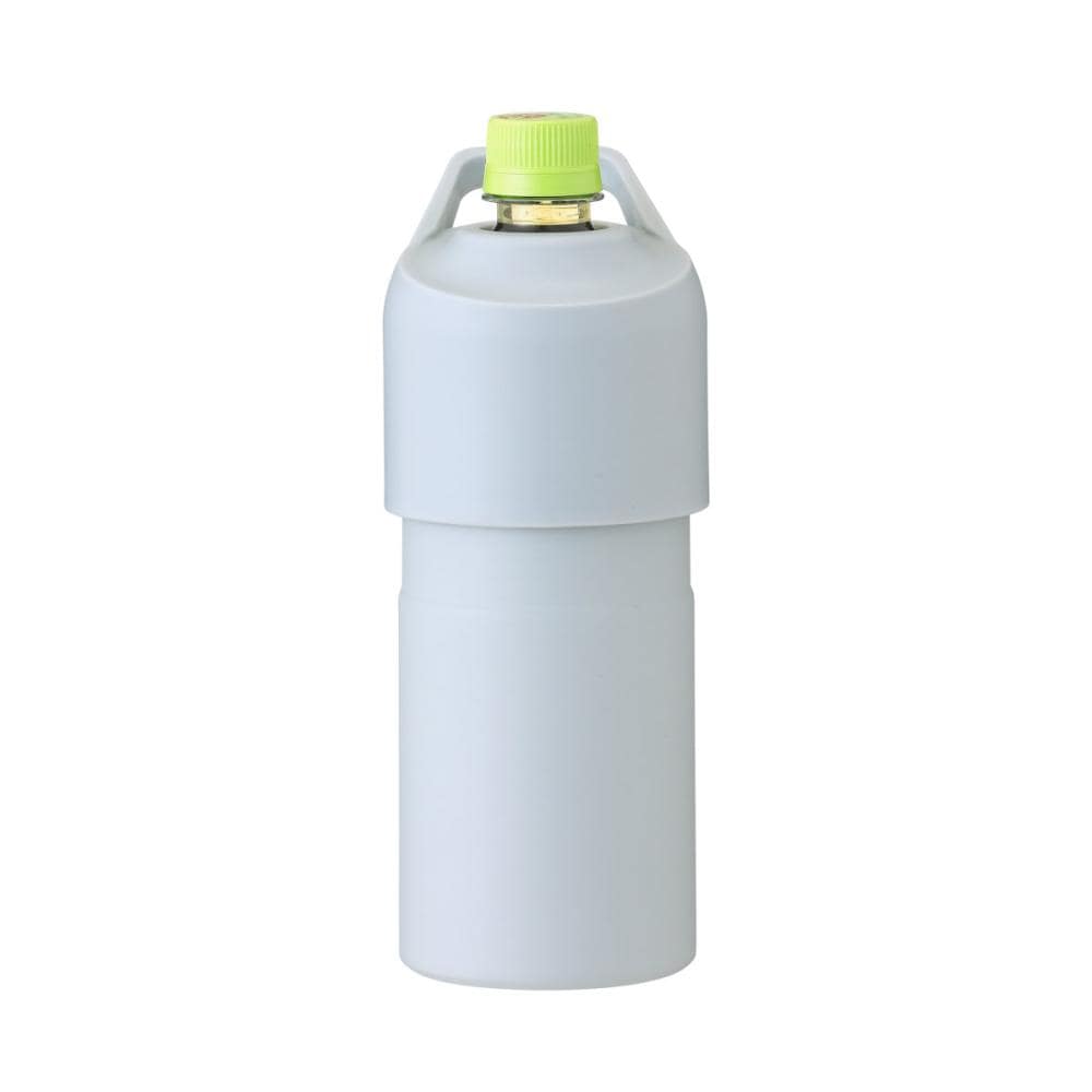 アテーナライフ　キズ付きにくいペットボトル保冷ホルダー　５００～６５０ｍＬ対応　ライトブルー