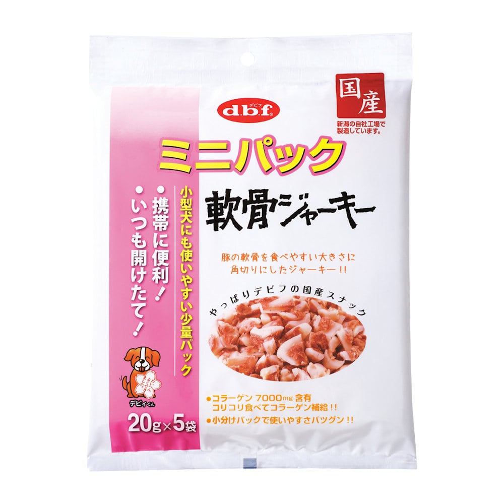 デビフペット　ミニパック　軟骨ジャーキー　１００ｇ