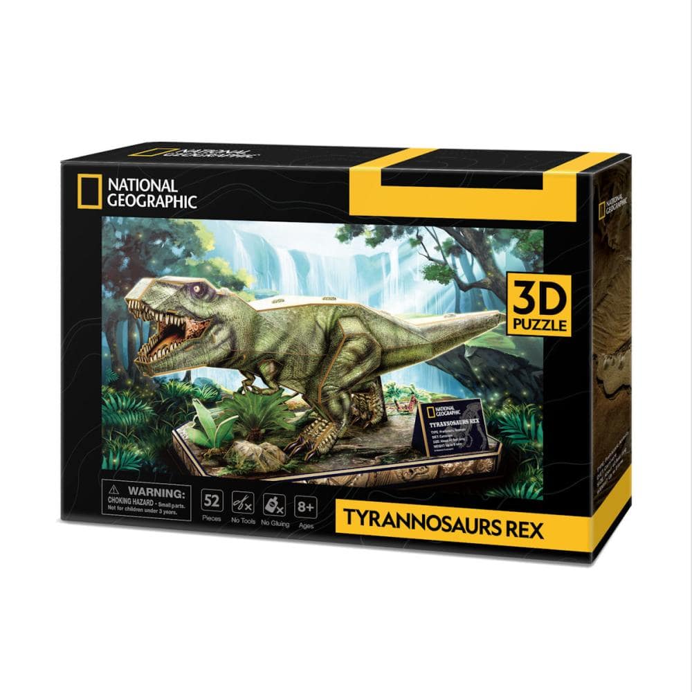 キュービックファン　３Ｄ立体パズル　ティラノサウルスレックス