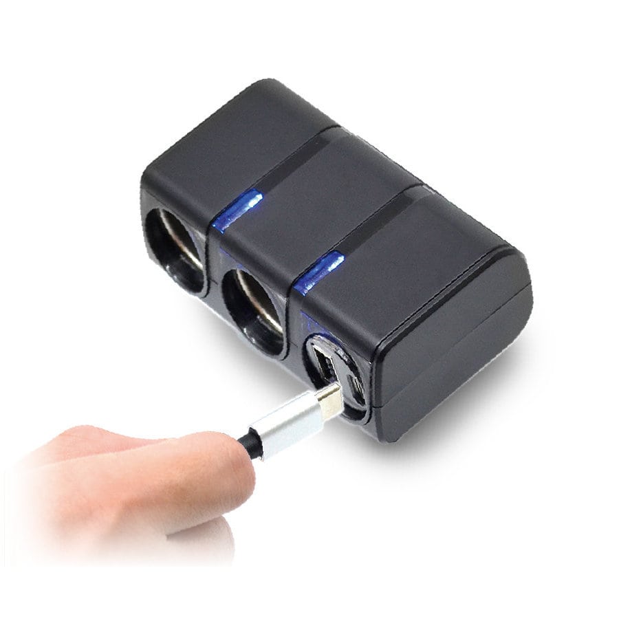 星光産業 EXEA USB バーチカルソケット A&Cポート EM173