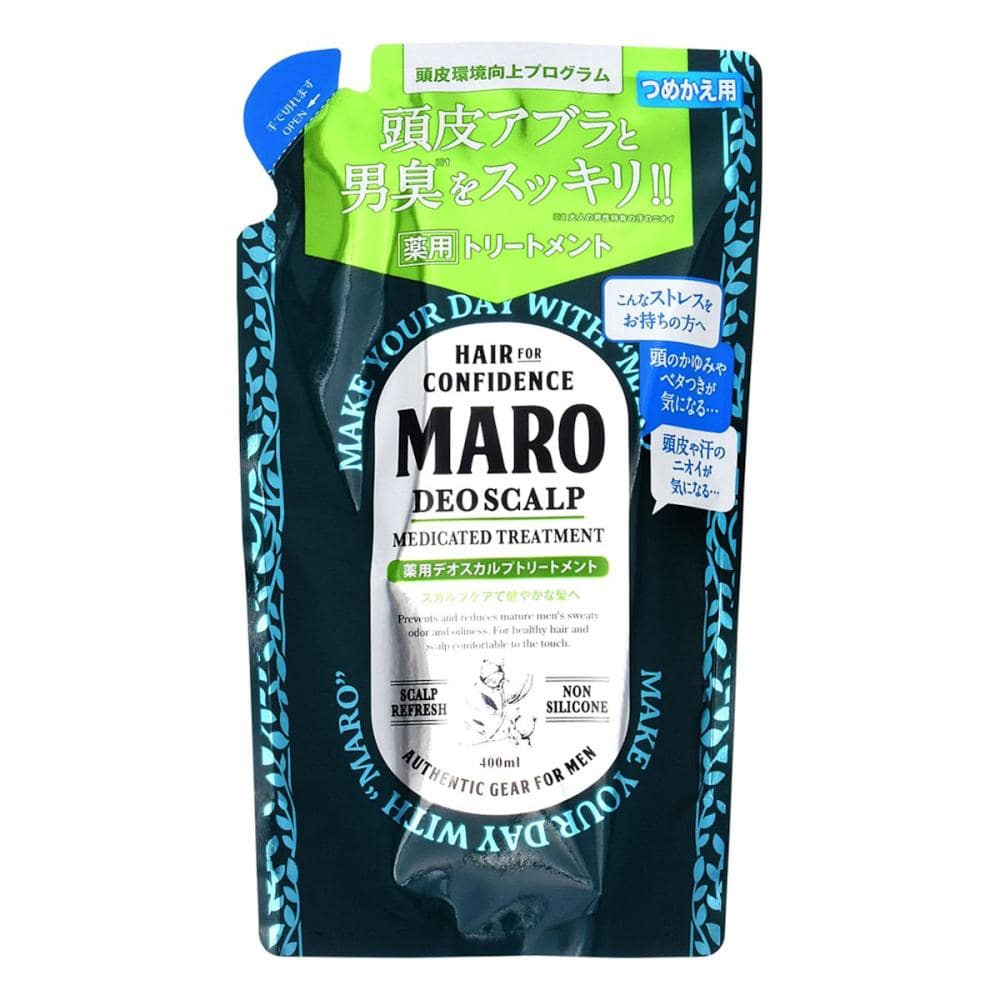 ネイチャーラボ　ＭＡＲＯ薬用デオスカルプトリートメント　詰替用　４００ｍＬ