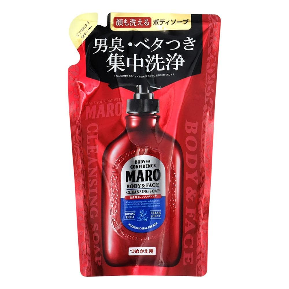 ネイチャーラボ　ＭＡＲＯ全身用クレンジングソープ　詰替用　３８０ｍＬ