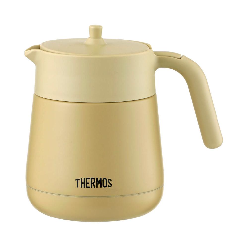 サーモス　真空断熱ティーポット　７００ｍＬ　ベージュ　ＴＴＥ－７００　ＢＥ