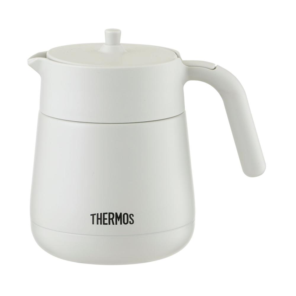 サーモス　真空断熱ティーポット　７００ｍＬ　ライトグレー　ＴＴＥ－７００　ＬＧＹ