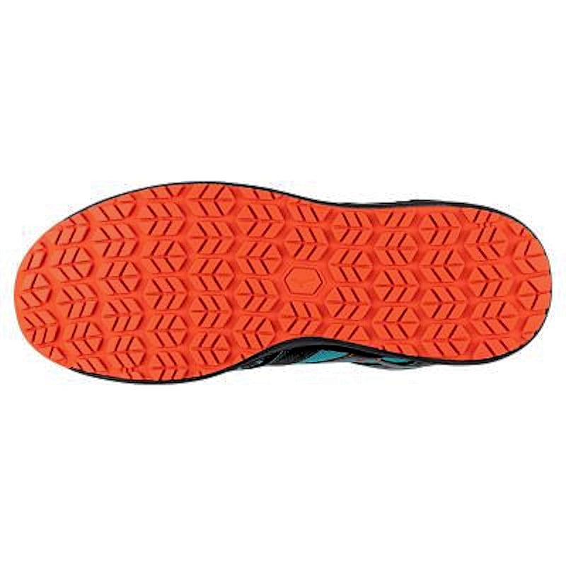 ミズノ　安全靴　ＡＬＭＩＧＨＴＹ　ＬＳ２２１Ｍ　限定色　ターコイズ×オレンジ×ネイビー　２５．０ｃｍ