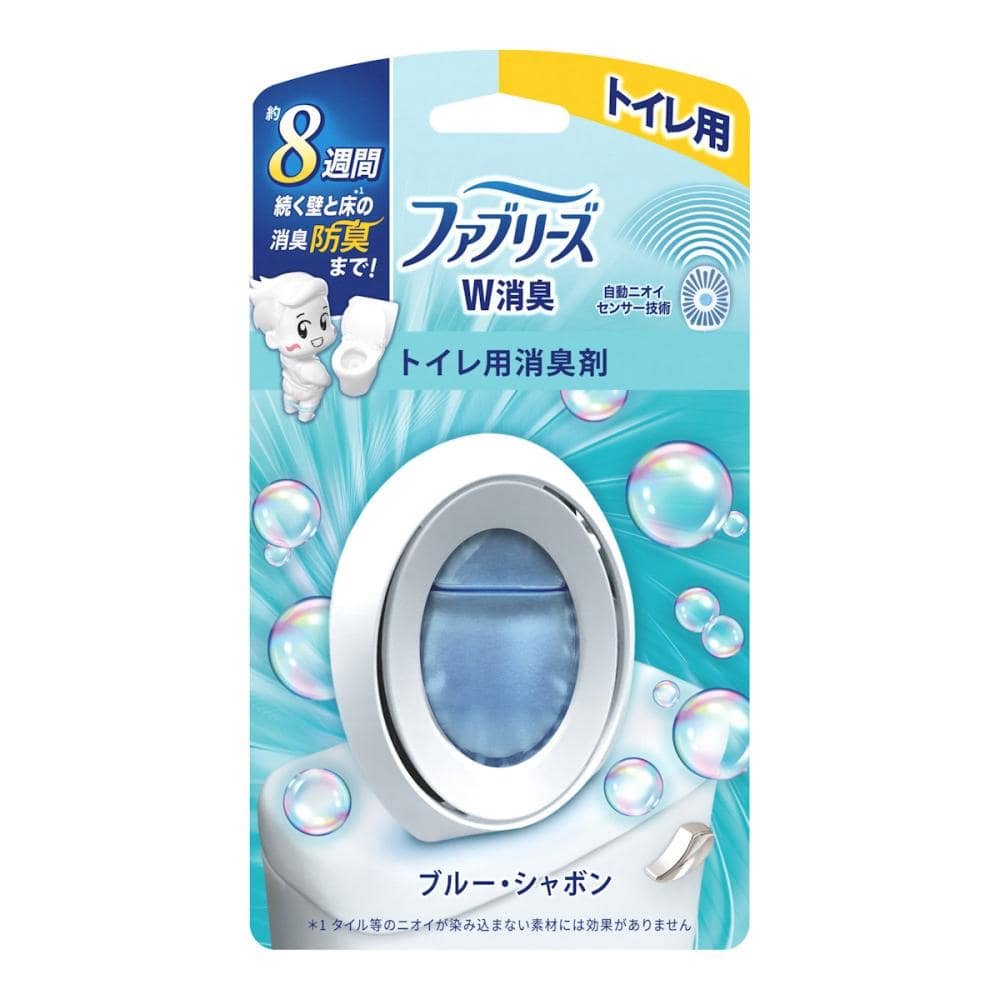 Ｐ＆Ｇ　ファブリーズＷ消臭　トイレ用消臭剤　ブルーシャボン　６．２ｍＬ