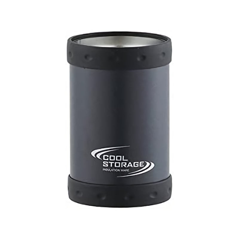 パール金属　保冷缶ホルダー　クールストレージ　３５０ｍｌ　ブラック　Ｄ－６６３９