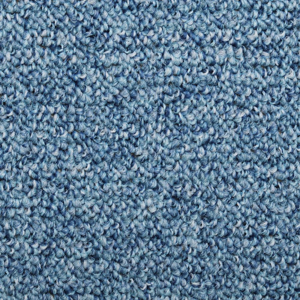 カーペット　クレモ　江戸間１０畳　３５２×４４０ｃｍ　ブルー