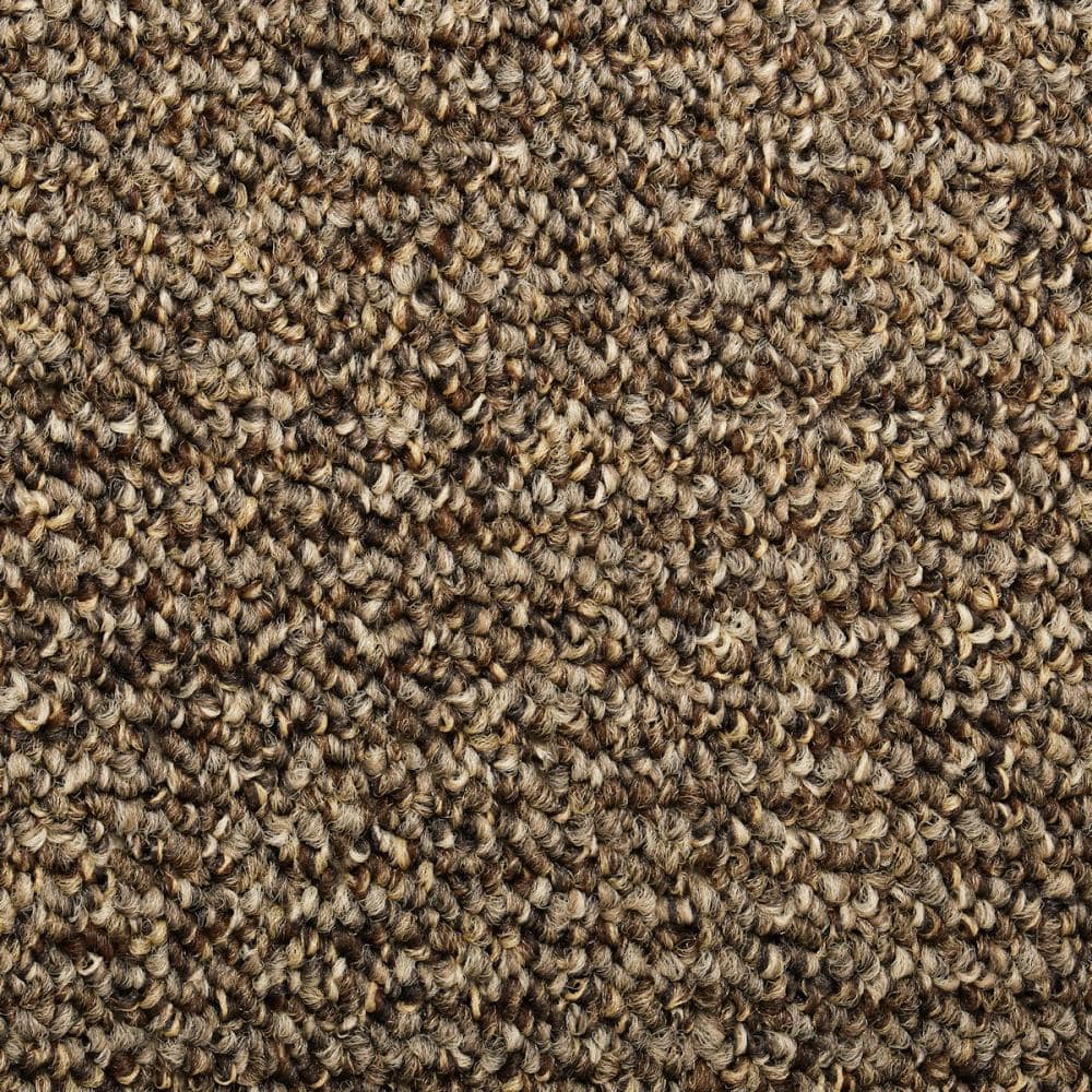 スミノエ カーペット クレモ 防ダニ ブラウン 江戸間4.5畳 261×261cm