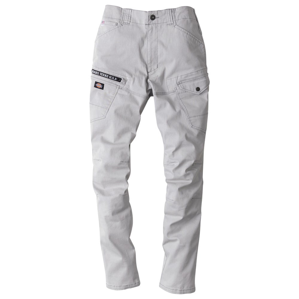 ディッキーズ ストレッチカーゴパンツ シルバー L D-2885