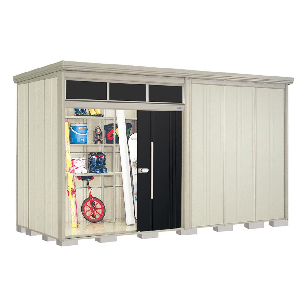 タクボ物置 Mr.トールマン JNA-Z4419N ナイトブラック 一般地型 結露減少屋根 約間口449.5×奥行212.7cm