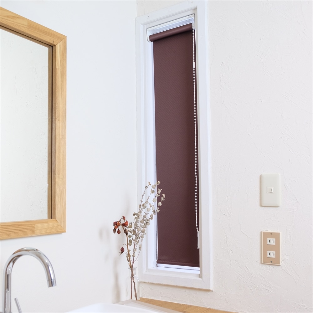 オーダーロールスクリーン　マイテックループ小窓遮光　幅１０～２９高１０～８０