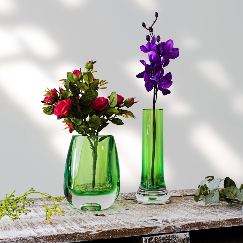 Ｖａｓｅｅｄ（割れない花瓶）　ポリカーボネート花瓶　Ｆ００５　グリーン