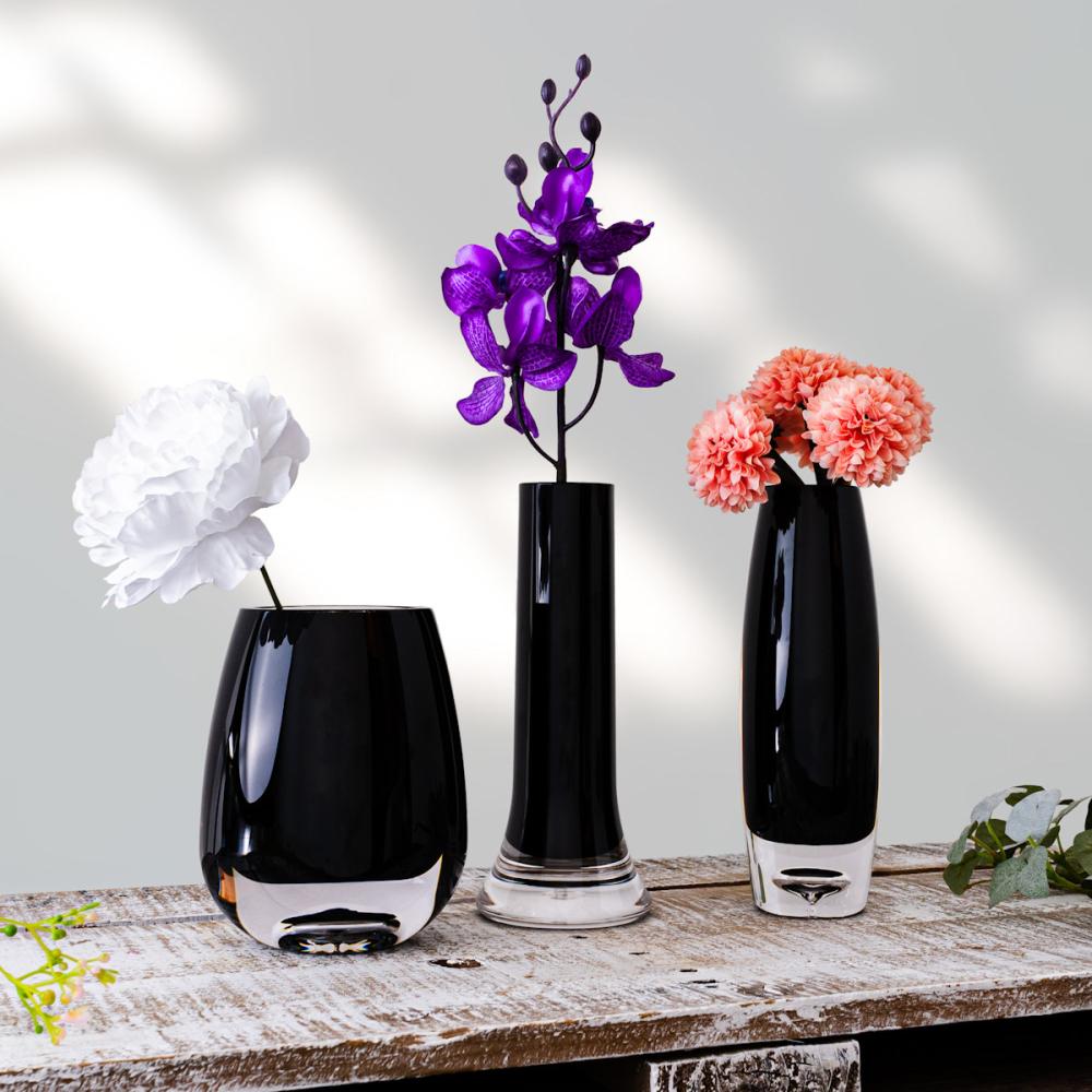 Ｖａｓｅｅｄ（割れない花瓶）　ポリカーボネート花瓶　Ｆ００５　ブラック