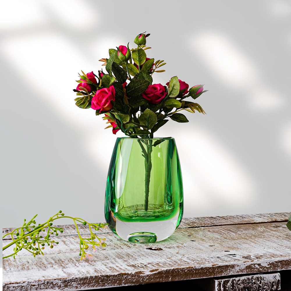 Ｖａｓｅｅｄ（割れない花瓶）　ポリカーボネート花瓶　Ｆ００７　グリーン