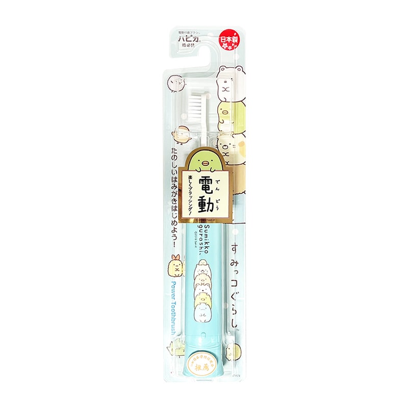 ミニマム 電動歯ブラシ ハピカ すみっコぐらし ミントブルー