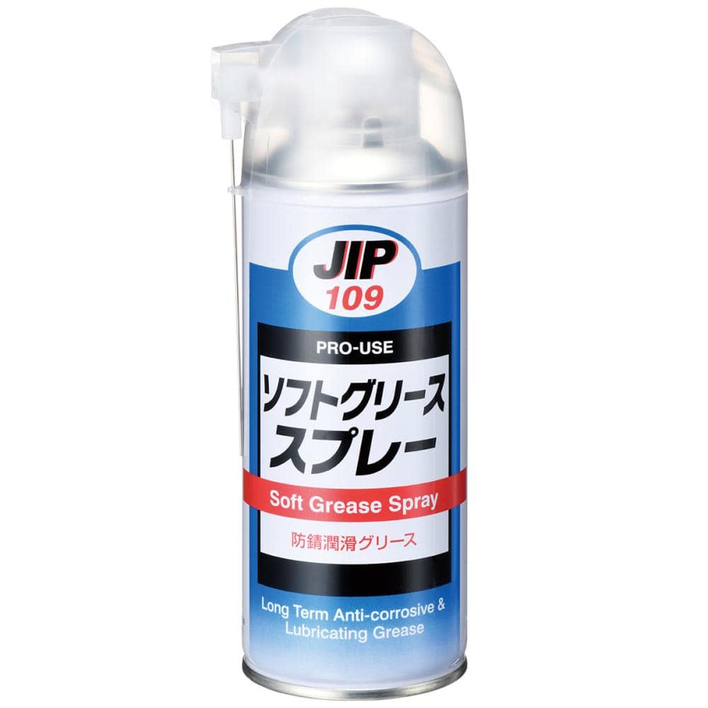 ＪＩＰ　イチネンケミカルズ　ソフトグリーススプレー　３００ｍＬ　ＮＯ．１０９