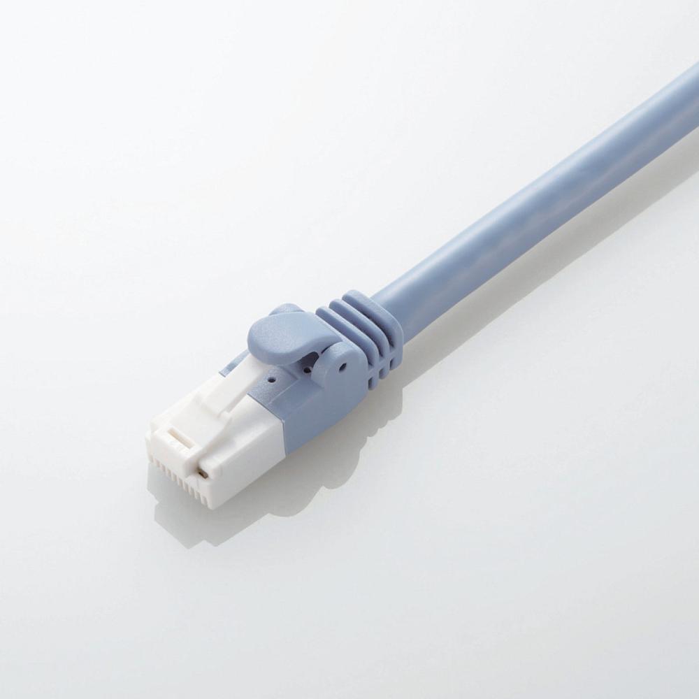 エレコム　ＬＡＮケーブル　ＣＡＴ６Ａ対応　３ｍ　ブルー　ＬＤ－ＧＰＡＴ／ＢＵ３／ＲＳ