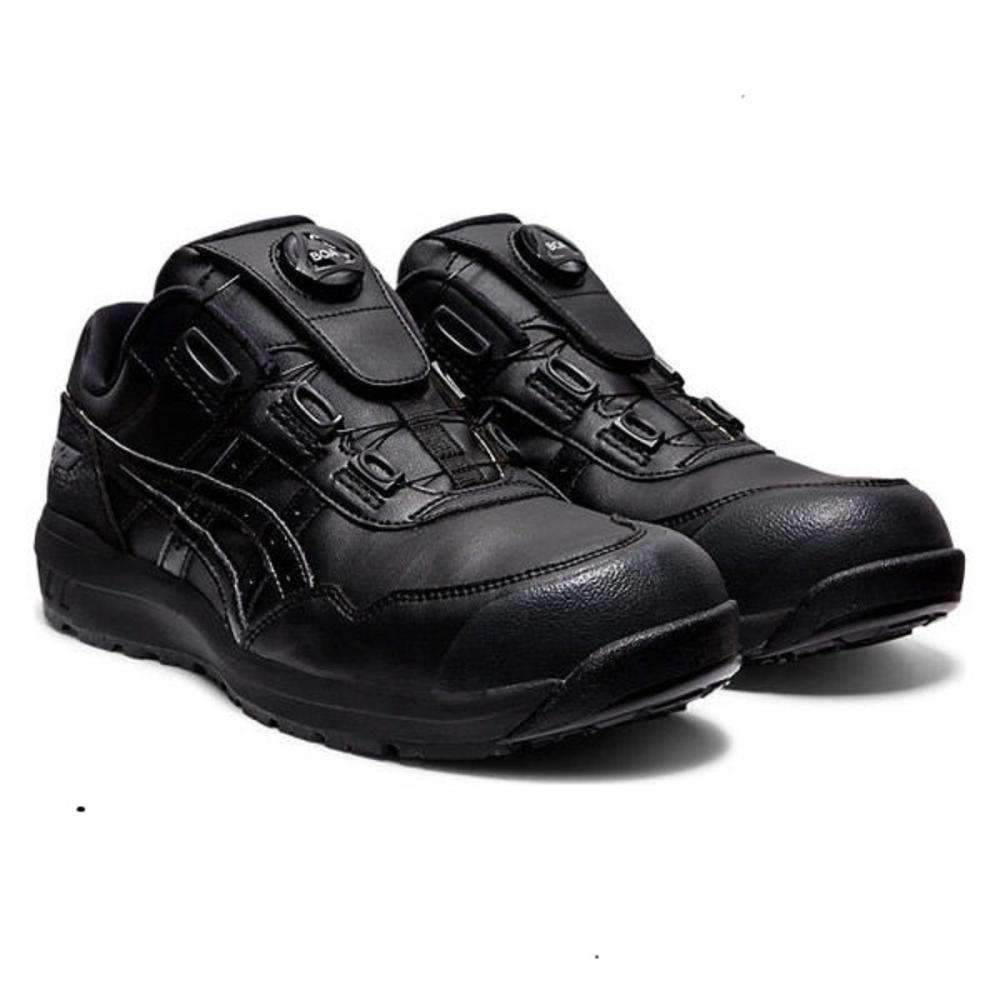 アシックス　安全靴　ウィンジョブＢＯＡ　ＣＰ３０６　ブラック　２６．０ｃｍ