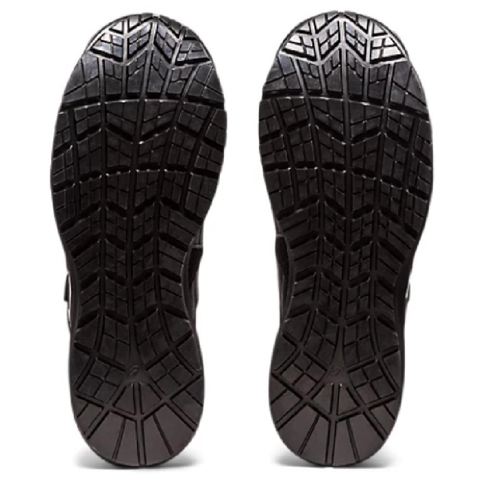 アシックス　安全靴　ウィンジョブ　ＣＰ１１２　ブラックＸホワイト　２５．０ｃｍ