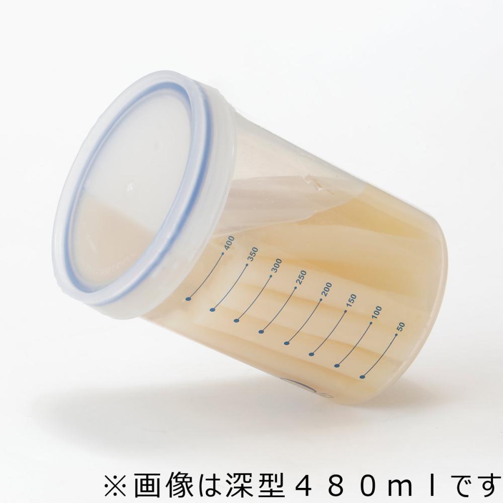 アテーナライフ　スクリューロック保存容器　浅型　予備パッキン付き　８００ｍＬ