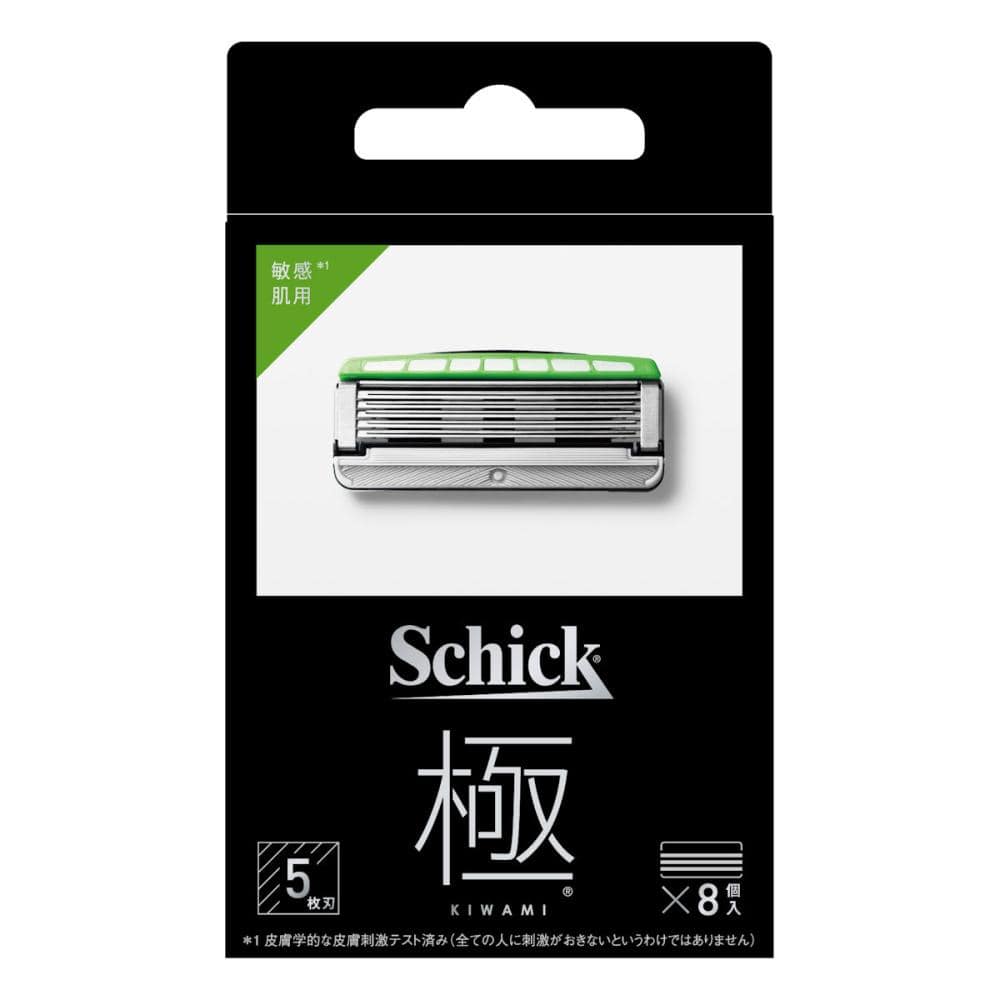 シック 極キワミ 敏感肌用 替刃 8個入り