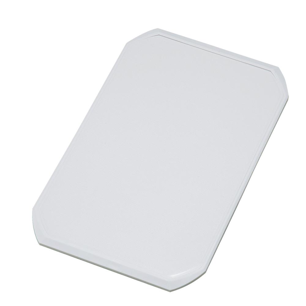 新輝合成 トンボ 超軽量２色まな板 Ｌ ホワイト＆グレー の通販