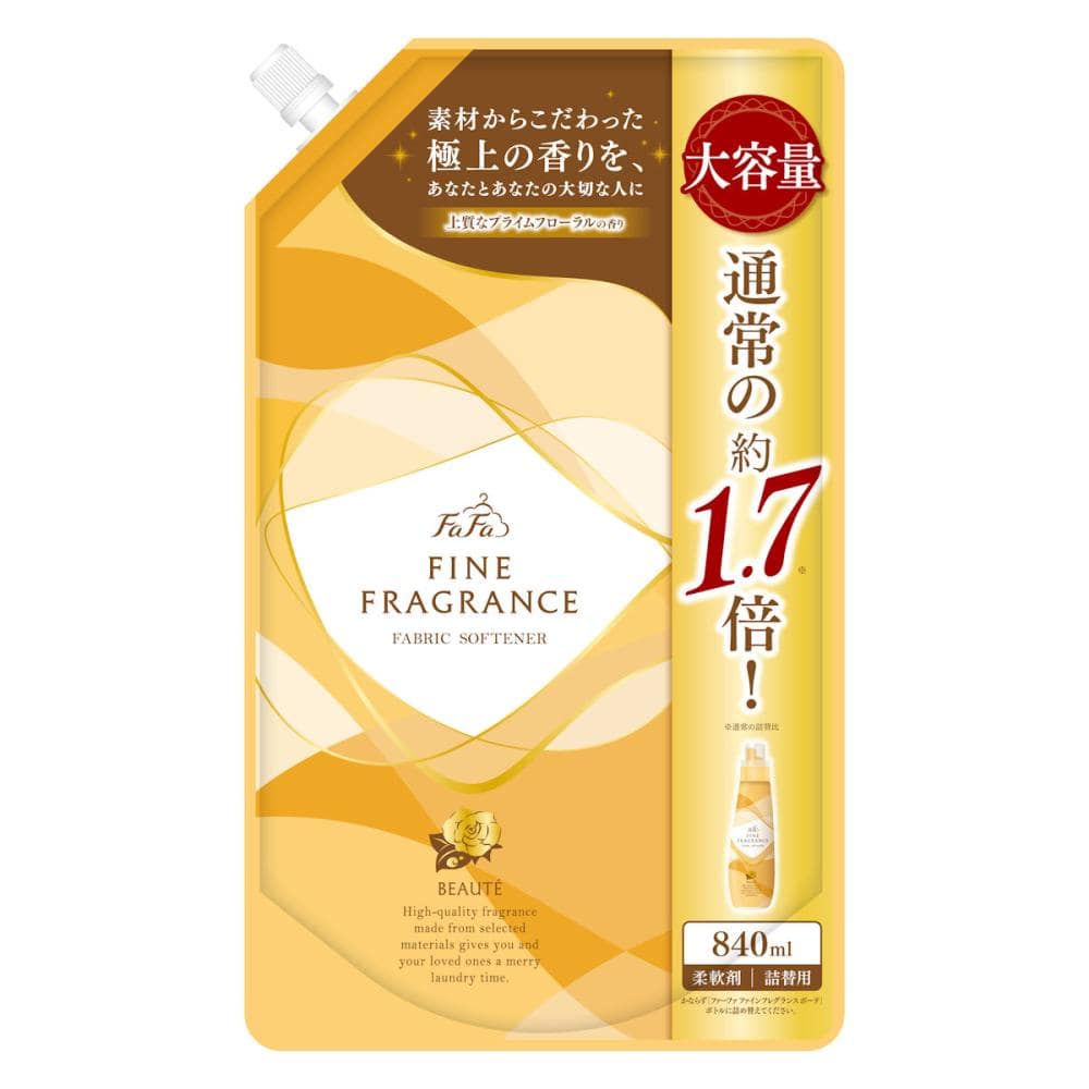 ファーファ　ファインフレグランス　ボーテ　柔軟剤　詰替用　８４０ｍＬ