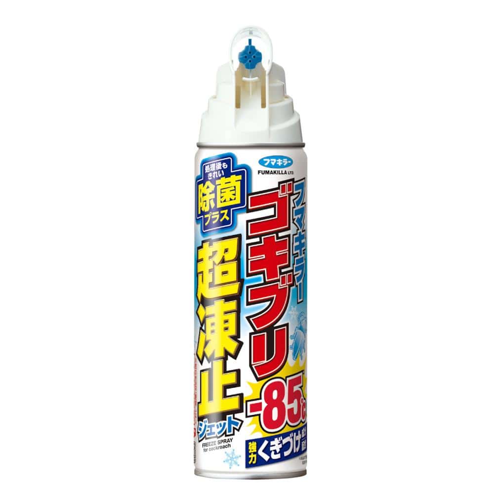 フマキラー ゴキブリ超凍止ジェット 除菌プラス 210mL