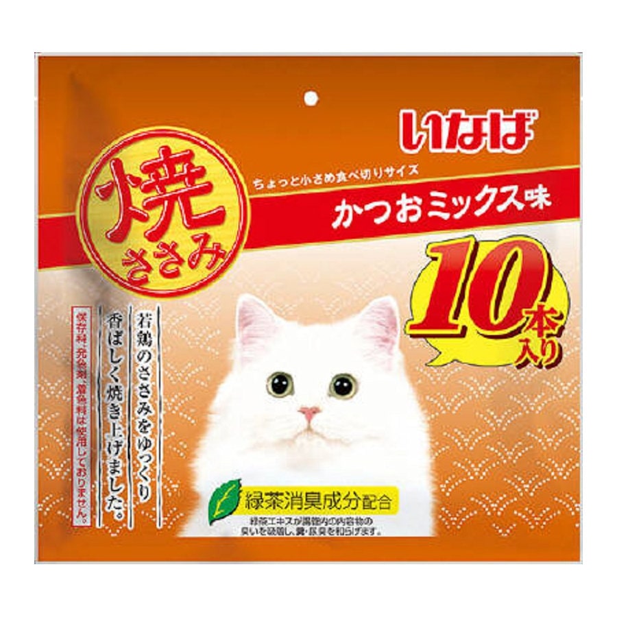 いなば焼ささみかつおミックス１０本