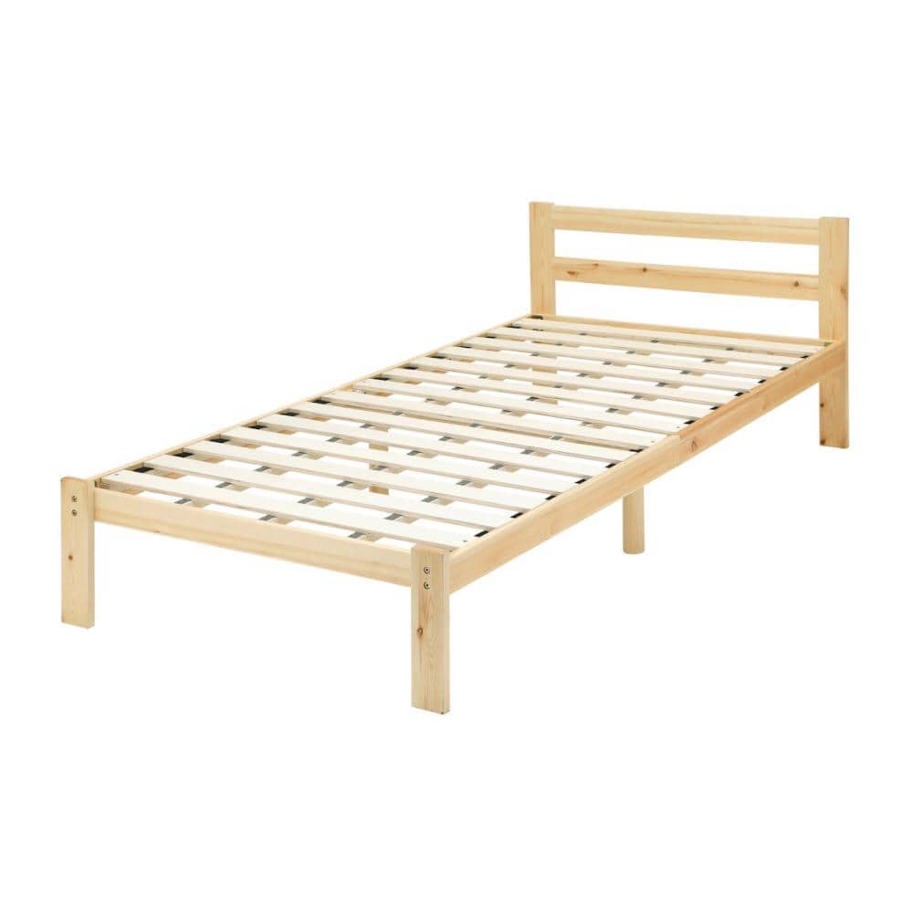 アテーナライフ　木製すのこベッド　シングル　ナチュラル