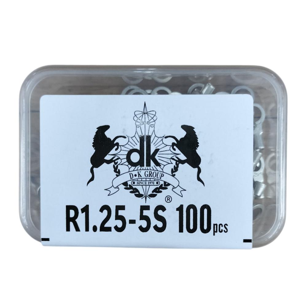 デンカエレクトロン 丸型圧着端子 R1.25-5S 100個入り